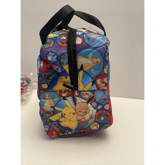 Pokémon Insulated Lunch Bag 9” high x 9” long x 5.5” wide - Picture 7 of 10